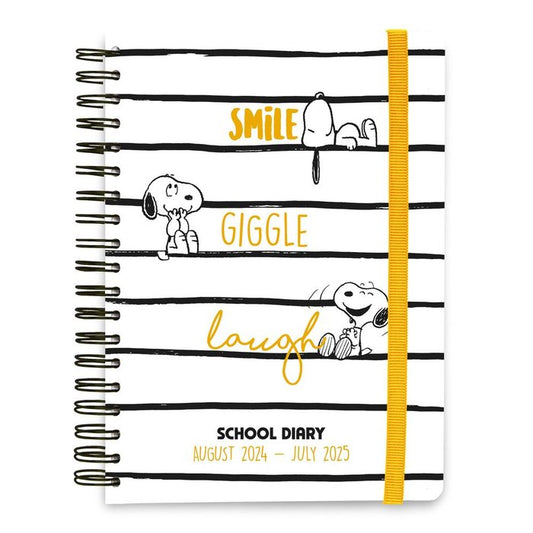 AGENDA ESCOLAR 2024/2025 SV A5 12 MESES SNOOPY